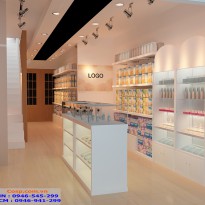 Thiết kế cửa hàng Mỹ Phẩm - Anh Hùng - Hoàng Ngân